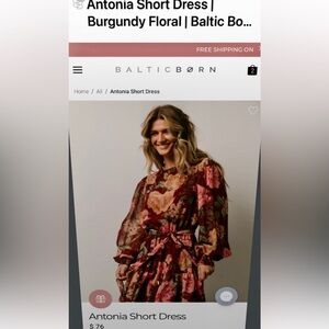 Flying Tomato Baltic Born Dress